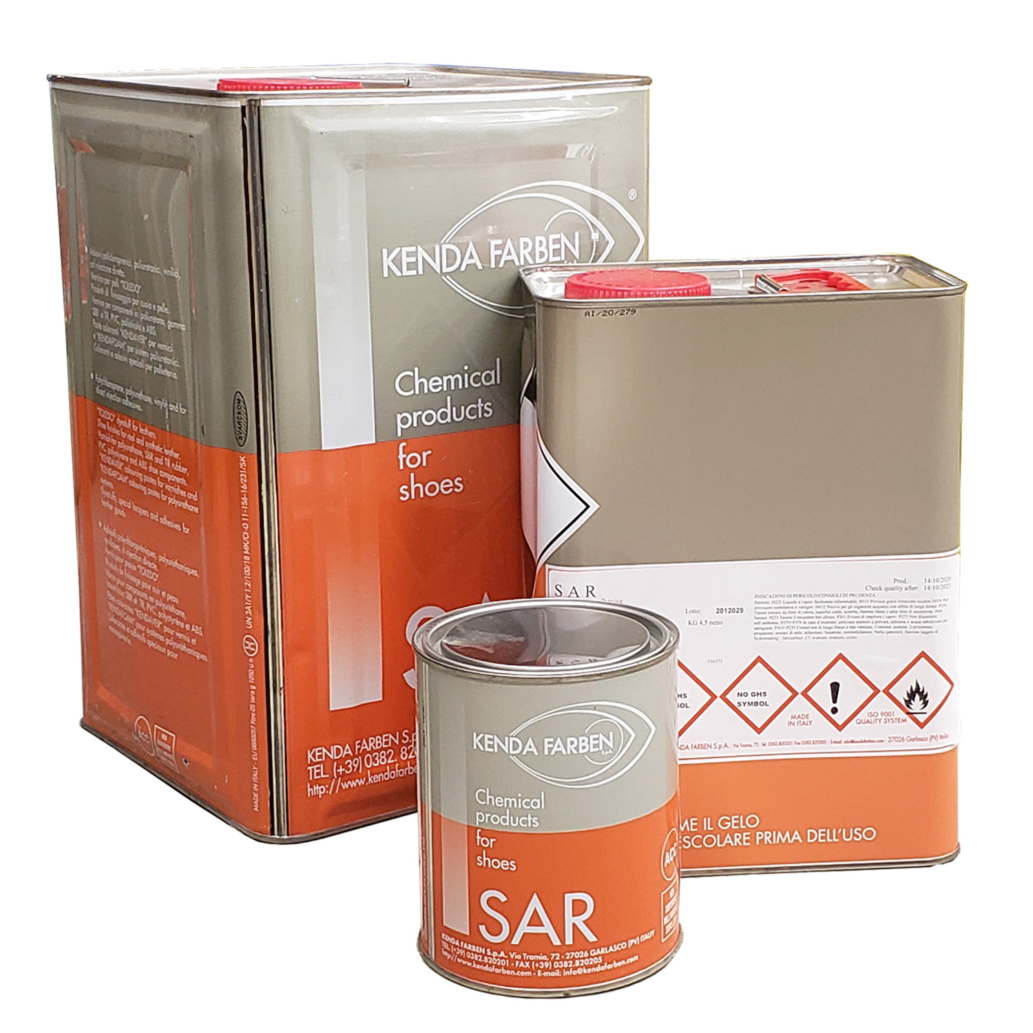 Клей ПУ SAR 306 и отвердитель KENDOR S от компании Kenda Farben